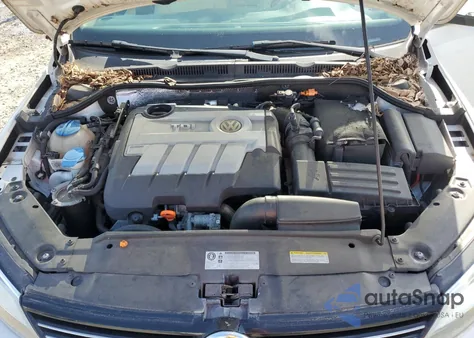 2013 Volkswagen Jetta Tdi из США, поврежденный, VIN 3VWLL7AJ6DM414789